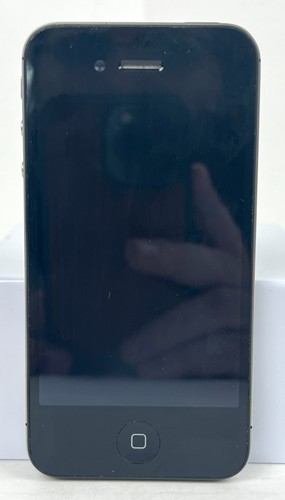 Vtg black apple iphone - black,