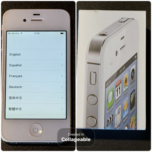 Apple iphone a1387 16gb - 4s,