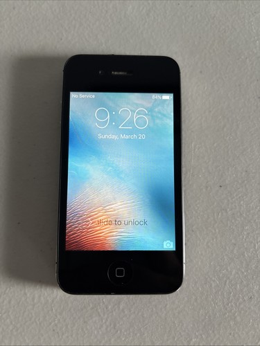 Apple iphone black great - iphone, 4