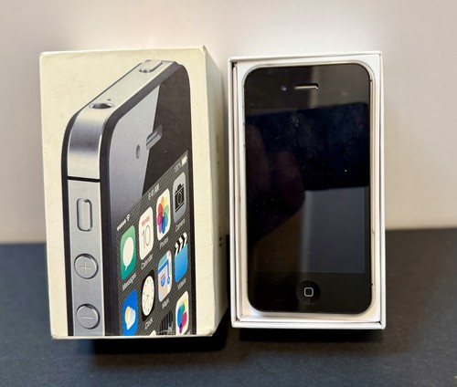Apple iphone used with box - used,