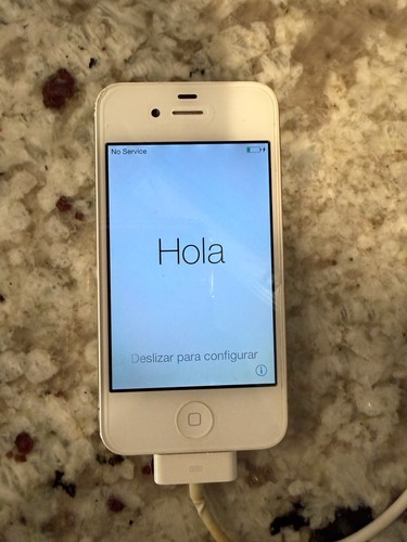 Apple iphone 16gb white used - white,