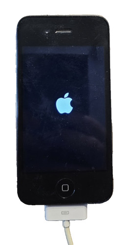 Apple iphone black - black, used